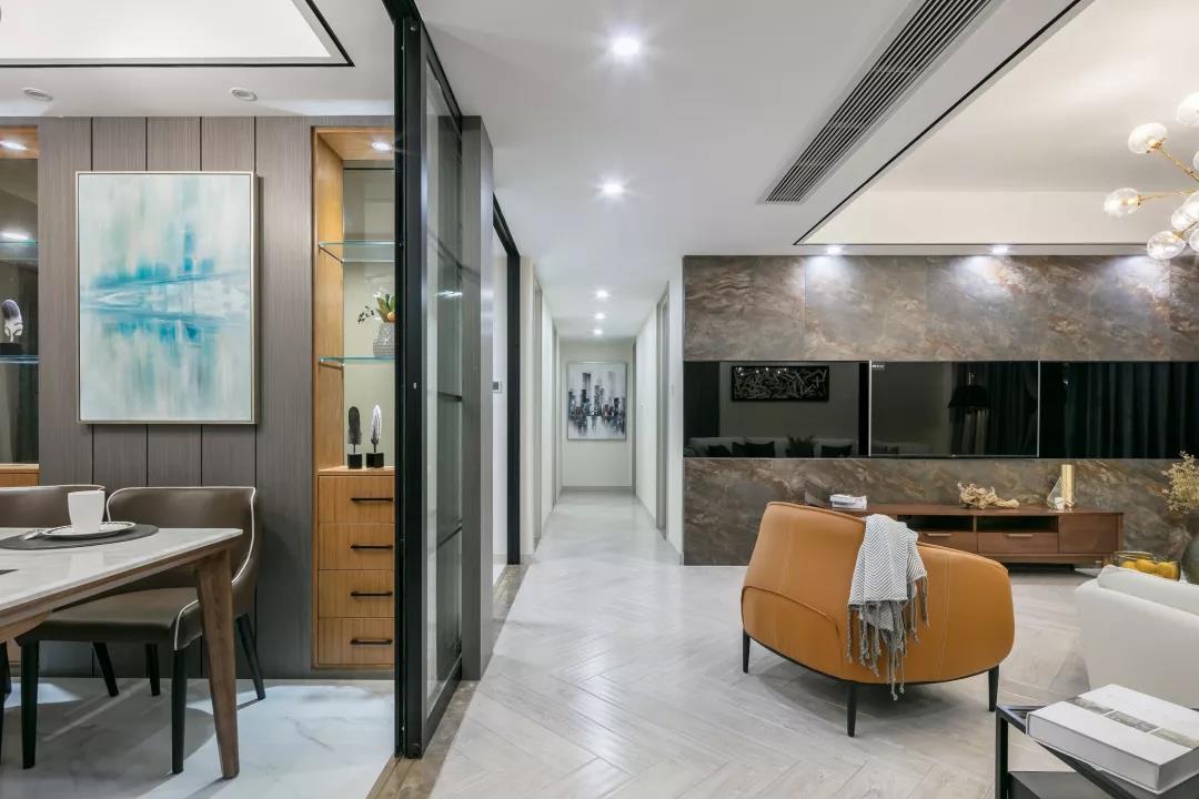 盛邦瓏湖輕奢風(fēng)格-走廊