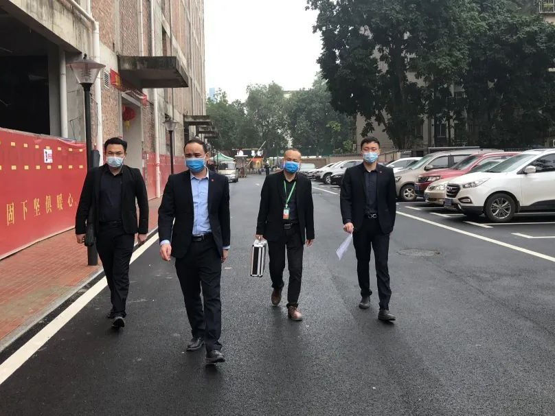 南鷹苑工地巡檢，打好復(fù)工第一戰(zhàn)